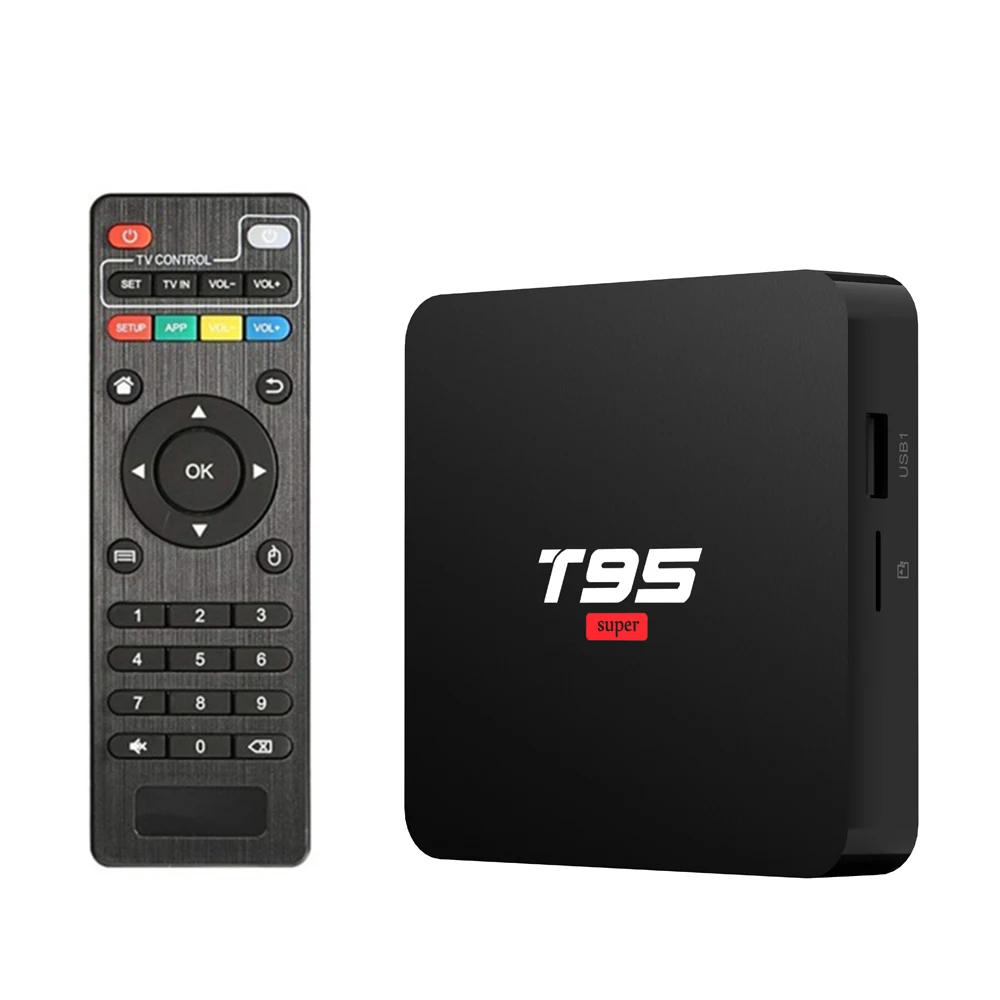 ТВ приставка Android 10 T95 Super Smart TV Box 4K Allwinner H3 2 ГБ 16 DDR3 4G WiFi OTT Netflix Youtube IP