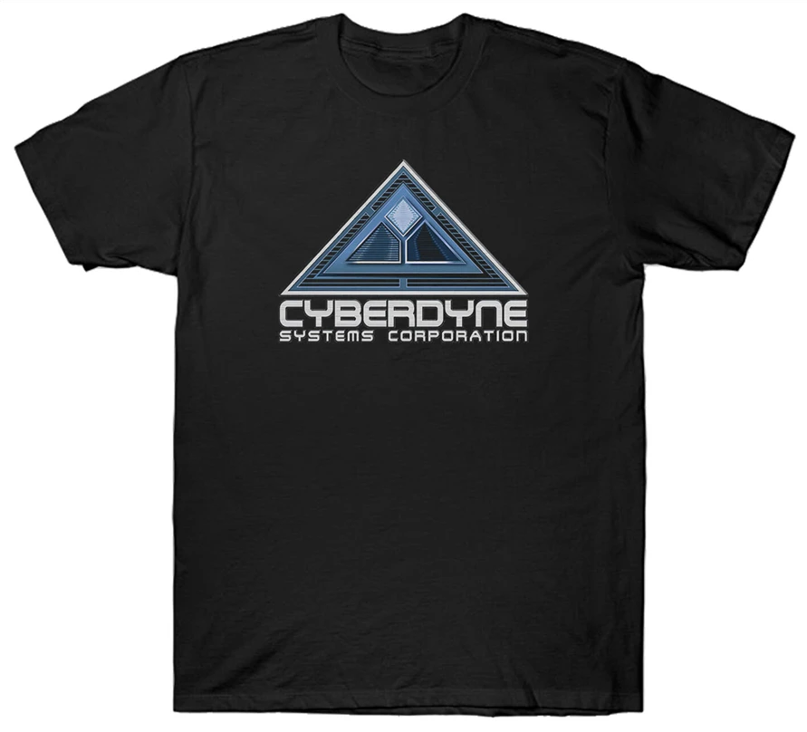 Терминатор Футболка Топ Cyberdyne Schwarzenegger культ Sci Fi фильм 1980 горячий летний обычный
