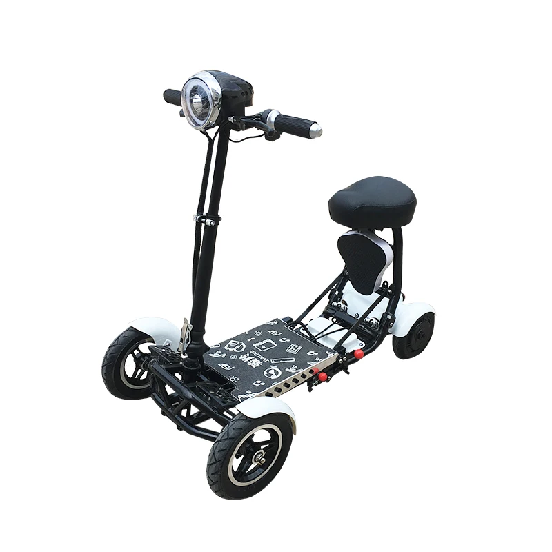 4 wheel folding mobility scooter 6