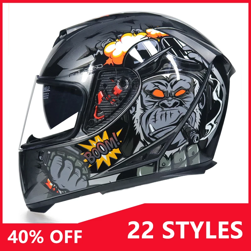 

FOR yamaha r3 honda goldwing gl1800 mv agusta kawasaki ninja 250r Motorcycle full face helmet casco motocross helmet