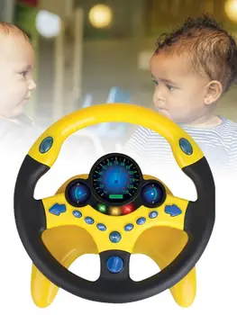 

Kids Steering Wheel With Light Musical Learning Toy Baby Driving Wheel Funny Kids Toy With Various Driving Sounds Birthday Gifts