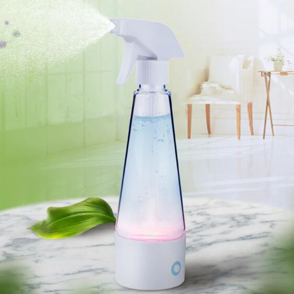 300ml Portable Disinfectant Maker Machine Spray Bottle Hypochlorous Acid Disinfection Water Manufacturing Generator 300ml Portable Disinfectant Maker Machine Spray Bottle Hypochlorous Acid Disinfection Water Manufacturing Generator