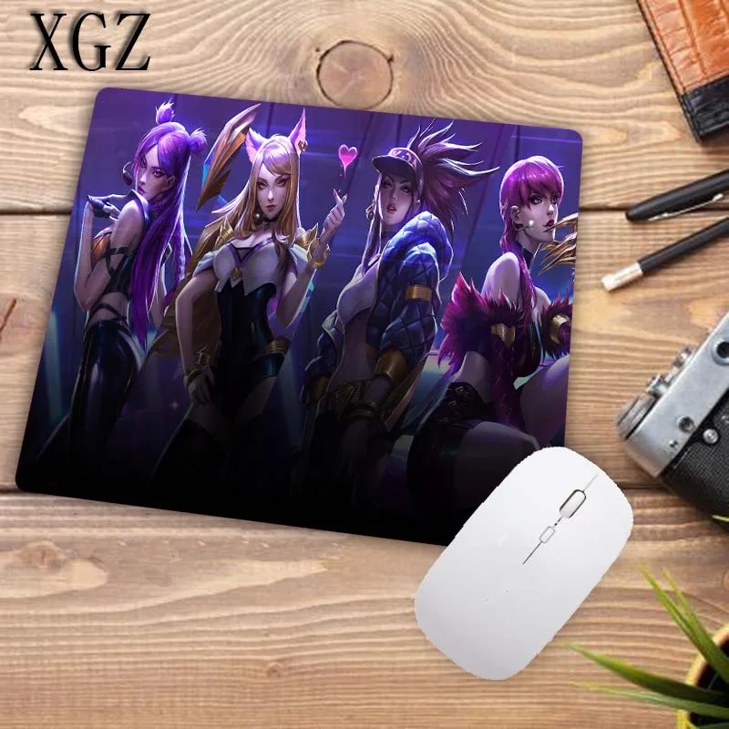 XGZ League of Legends Сексуальная лента для девушки большой коврик для компьютерной мыши геймер игровой коврик для мыши Блокировка края клавиатура подставка для ноутбука Настольный коврик XL