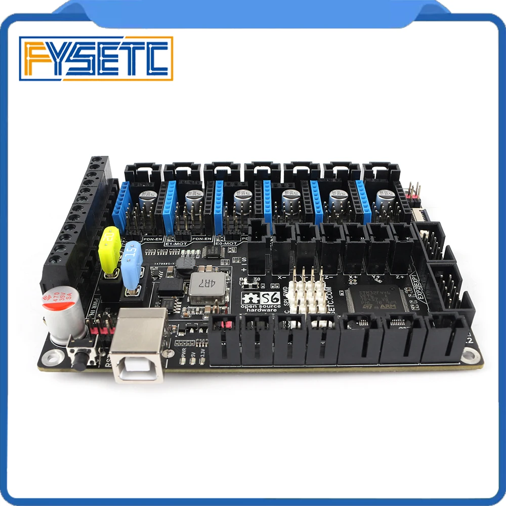 Placa de Controle de 32 Bits Apoio Tmc Drivers Uart - Spi Voando Fio xh mx Conector vs f6 V1.3 Skr s6 V1.2 6x Mod. 1319259 - Imagem 6