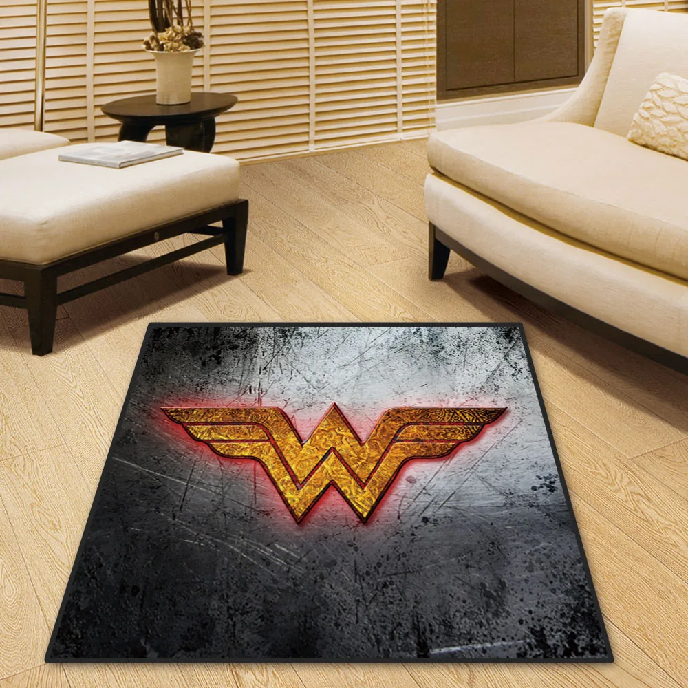 Аниме Wonder Woman Hero, коврик для двери, коврик для дома, ковер для отеля, гостиной, Противоскользящие коврики
