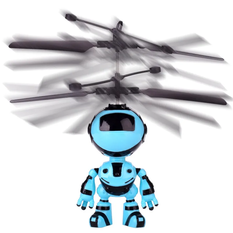 Игрушка робот для детей мини RC Infraed индукционный робот мигающий светильник игрушки для детей Подарки Игрушка Робот для детей#4D11