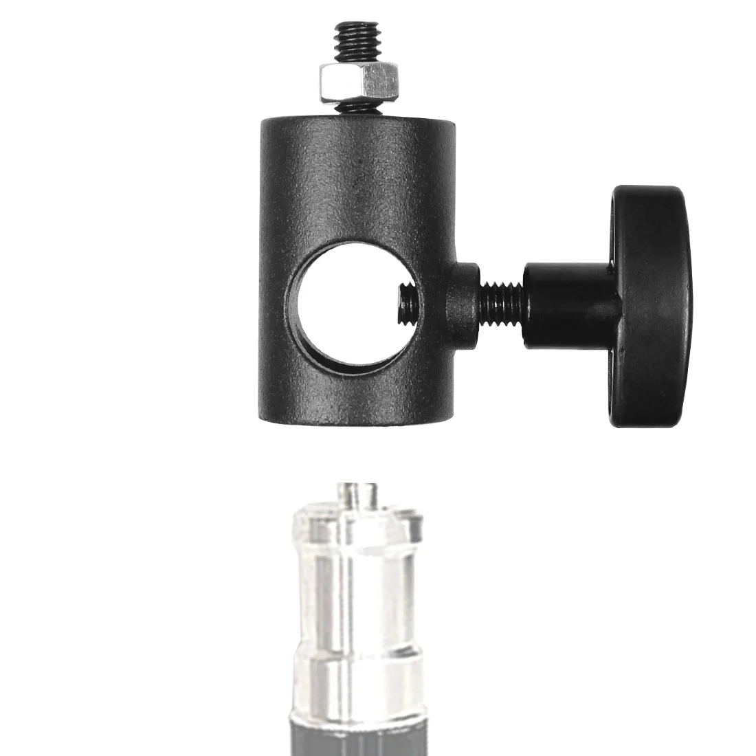 Light Stand XT-XINTE Tripod Light Stand Flat Head Converter to 1/4 Screw Adapter for LED Light Monitor Flash Photography Accessories