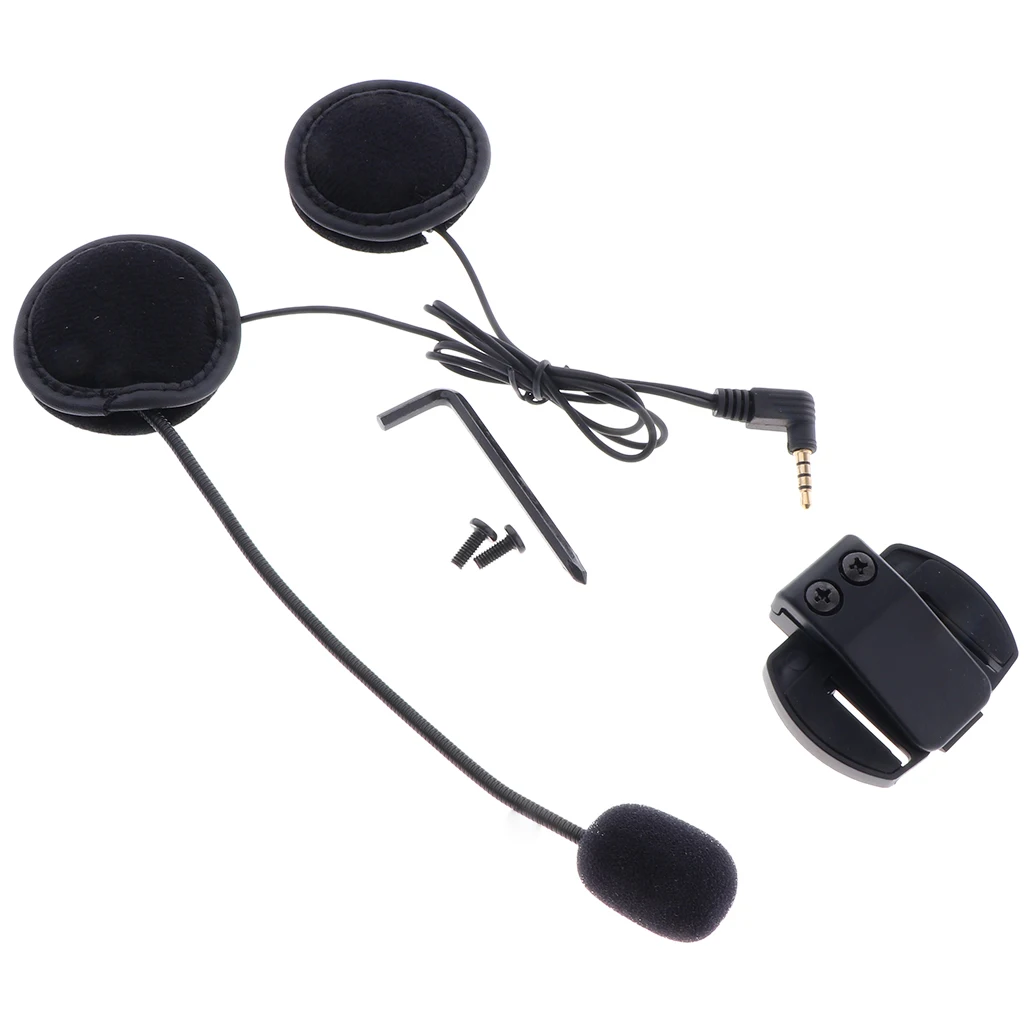 Мотоциклетная гарнитура Bluetooth для шлема беспроводные наушники мотоциклетного
