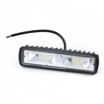 

2x 48W 16 LED Work Light Flood Beam Bar Car SUV OffRoad Driving Fog Lamps Kit