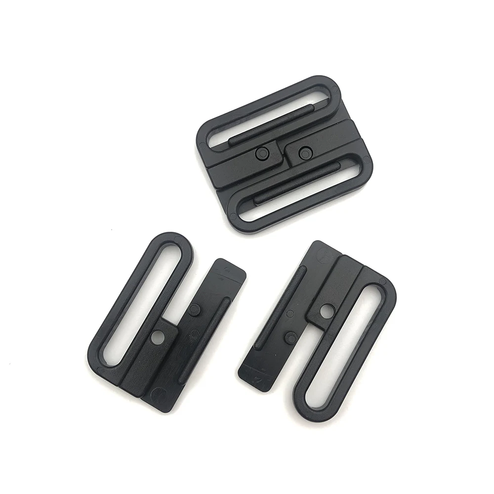 Description Picture 4 of item38mm 10 Sets/Lot Garment Plastic Buckles Bra Front Closure Swimwear Clip Bikini Clasp Replacement Back Hook DIY Accessories