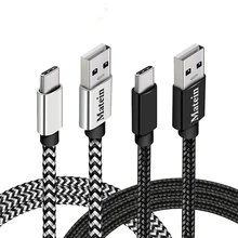 Matein USB type C кабель 5 м для Redmi Note7 K20 K20pro высокоскоростной кабель для быстрой зарядки type C 1 м 1,8 м для samsung S9 зарядный шнур