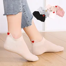 Размер 35-42, кавайные женские носки, счастливые модные забавные Женские носочки, хлопковые, с вышивкой, яркие цвета, 1 пара