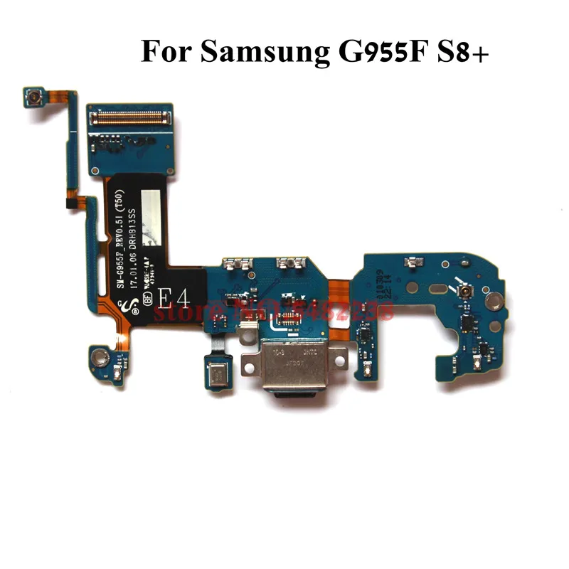 

Original USB Charging Dock Port Flex cable For Samsung G955F S8+ SM-G955F Charger plug board connector replacement Parts
