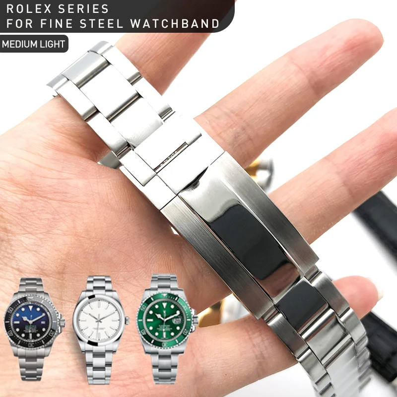 Ремешок из нержавеющей стали для часов Rolex SUBMARINER yach- Master GMT DAYTONA | Наручные часы