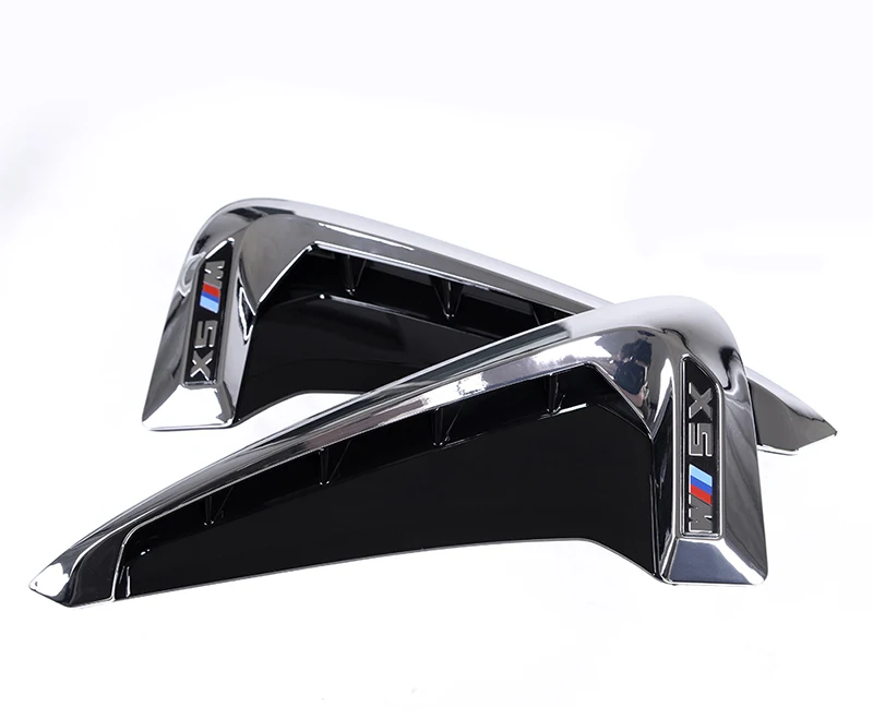 Набор для стайлинга автомобилей для BMW Xdrive эмблема X5 F15 X5M F85- акула жабры боковое крыло вентиляционная сетка украшения 3D наклейки решетка