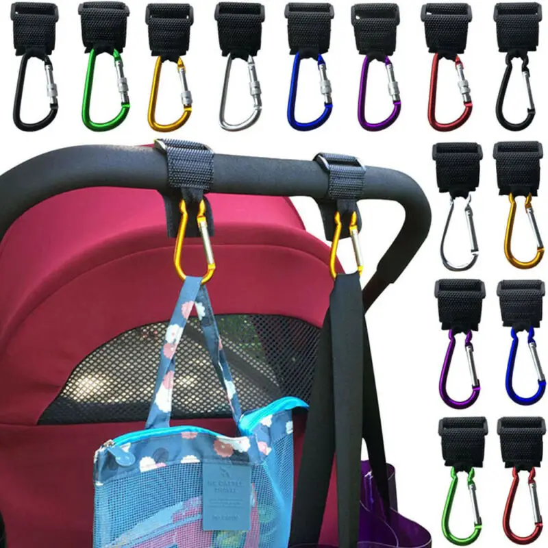 1 Pcs Pram Hook Baby Kids Stroller Hooks Shopping Bag Clip Carrier