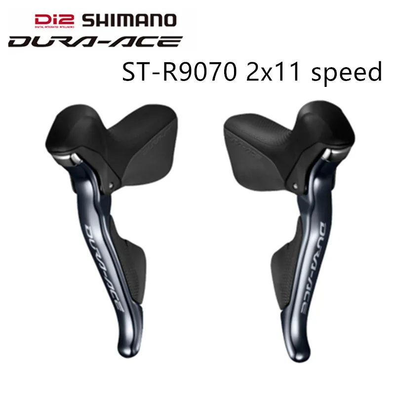 one pair Shimano Dura-ace Di2 R9070 Электрический переключатель дорожный велосипед 2X11s ST-R9070 двойной рычаг переключения 22 скорости - Цвет: one pair
