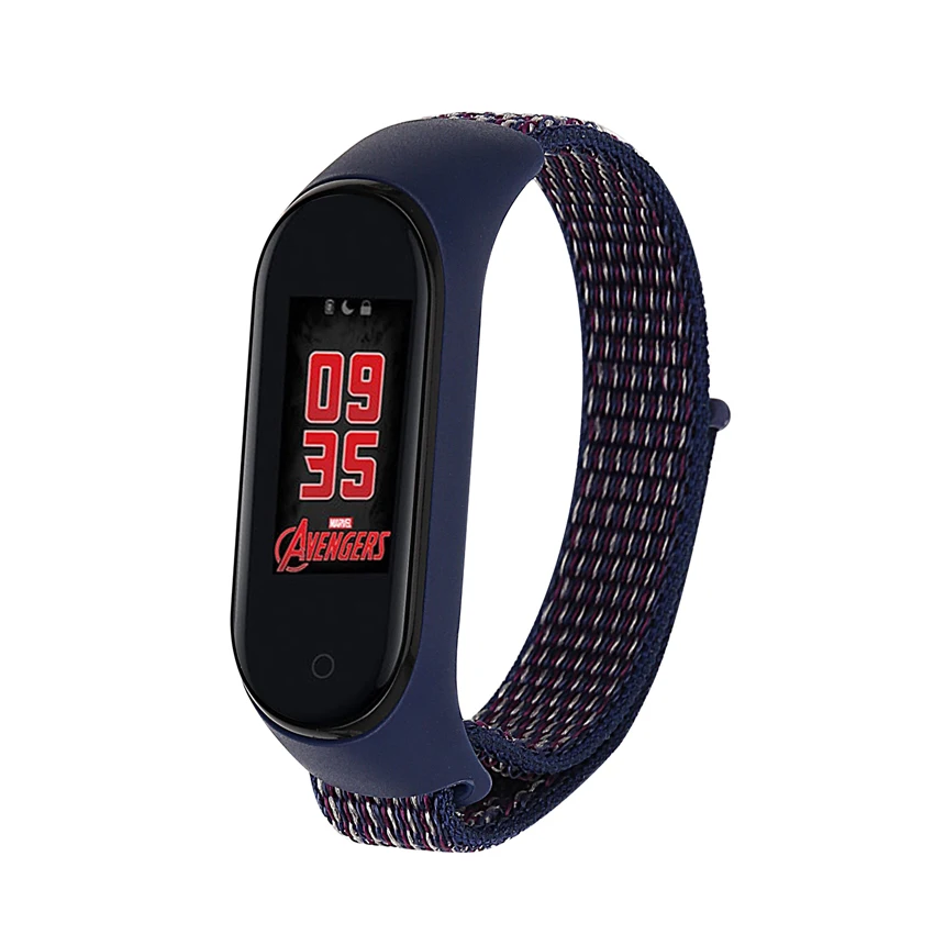 Nylon Strap Wristband for Xiaomi Mi Band 5 4 3 Wrist Bracelets Sport loop watch Belt Smart Watch Band Replacement Accessories