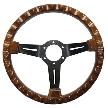 

350mm ABS Wooden Car Steering Wheel Racing Universal Car accessiores for BMW e46 e60 for toyota for Honda