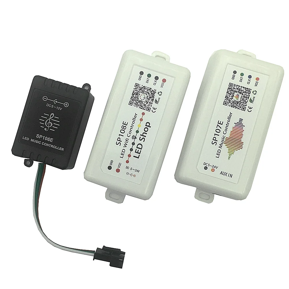 SP105E Bluetooth WS2811 WS2812B светодиодный контроллер SP108E SK6812 RGB/RGBW SP107E SP106E WS2812 пикселей