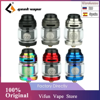 

Hot Sale Original GeekVape Zeus X RTA 4.5ml/ 2ml Tank 25mm RTA Single/dual Coil Building E cig Vape Tank Atomizer Geekvape RTA