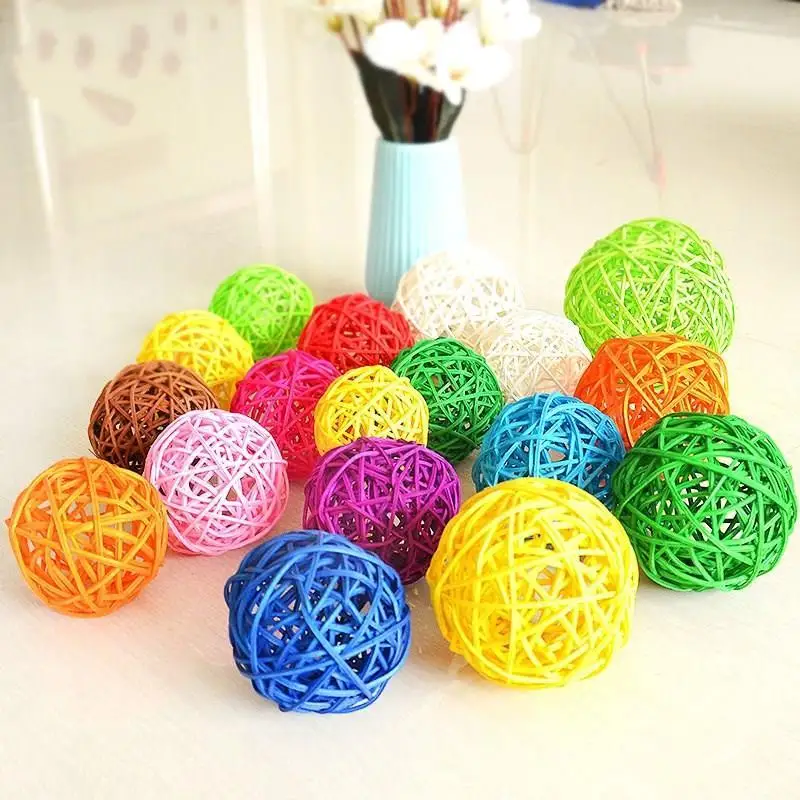 Artificial Straw Ball For Party Decoration 5 H283c1270a3d540d98b4327198367a2b1h