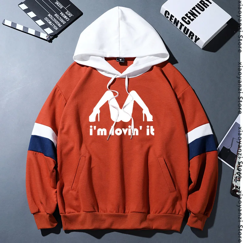 Мужская толстовка Tricolor I'm Love It смешной пуловер с юмором грубая шутка спортивные