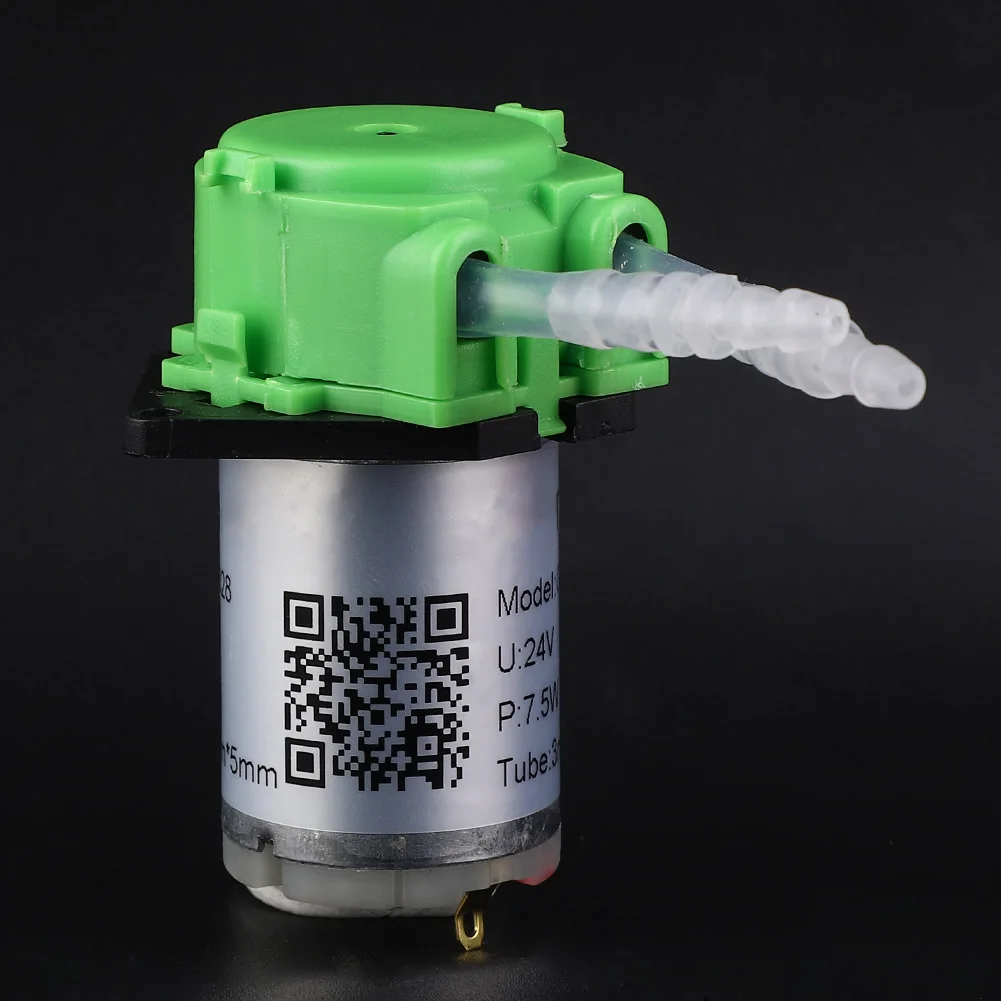 

24V 3*5 Automatic Mini Pump Bomba Agua Dosing Pump DIY Peristaltic Tube Head For Aquarium Lab Chemical Analysis