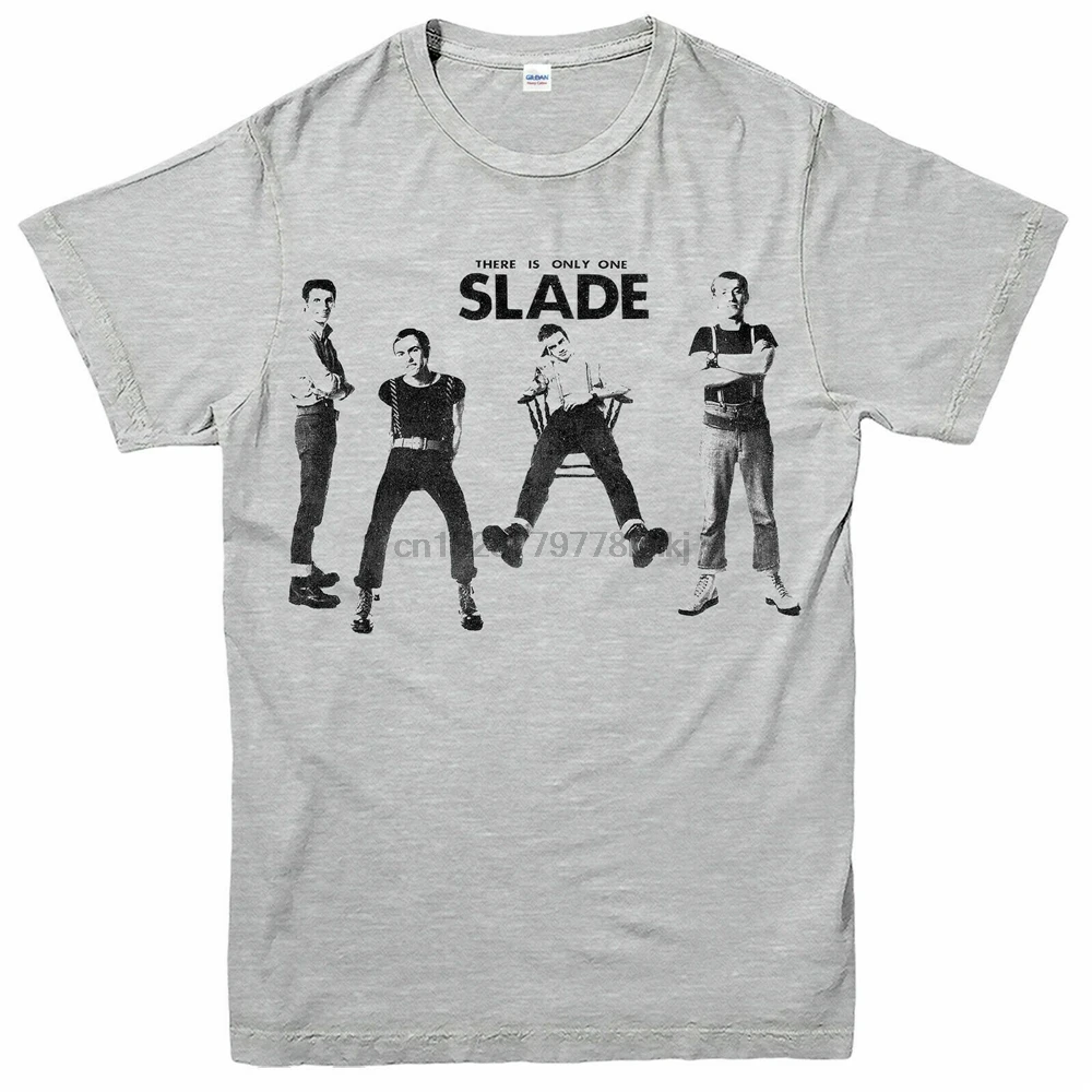 Футболка с надписью Slade Rock Band вечерние футболки Love для взрослых и детей | Мужская