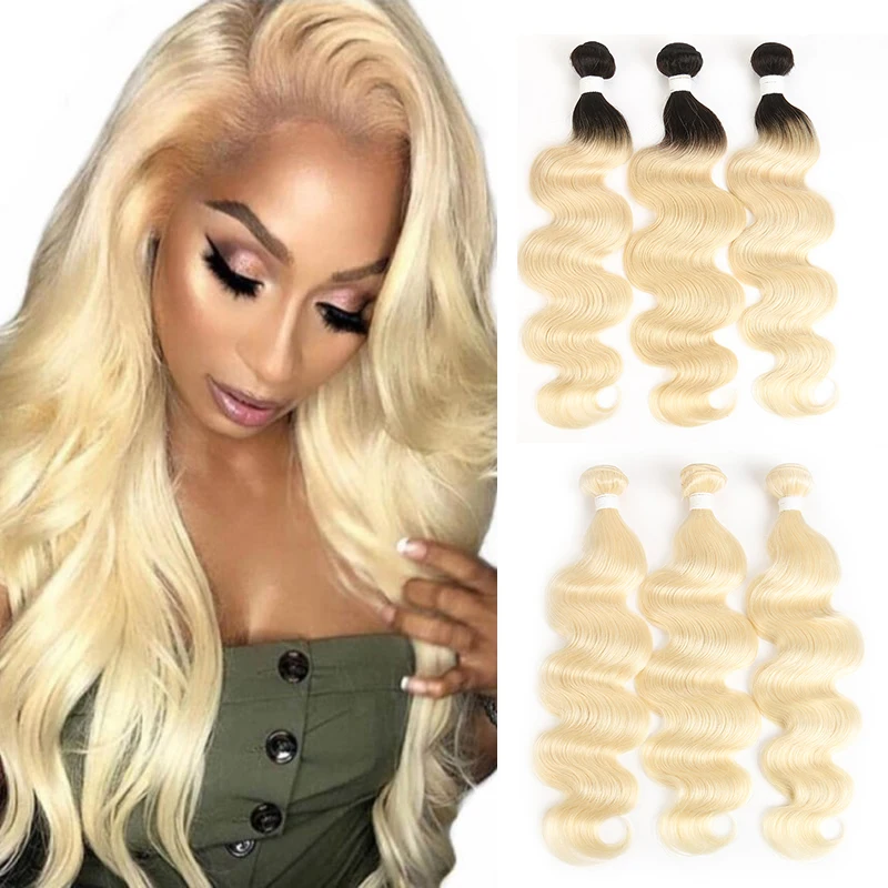 613 Blonde Human Hair Bundles 3/4PCS Ombre Brazilian Body Wave Human Hair Weave Bundles 8-26 Inch 100% Remy Hair Extension SOKU 613 Blonde Human Hair Bundles 3/4PCS Ombre Brazilian Body Wave Human Hair Weave Bundles 8-26 Inch 100% Remy Hair Extension SOKU