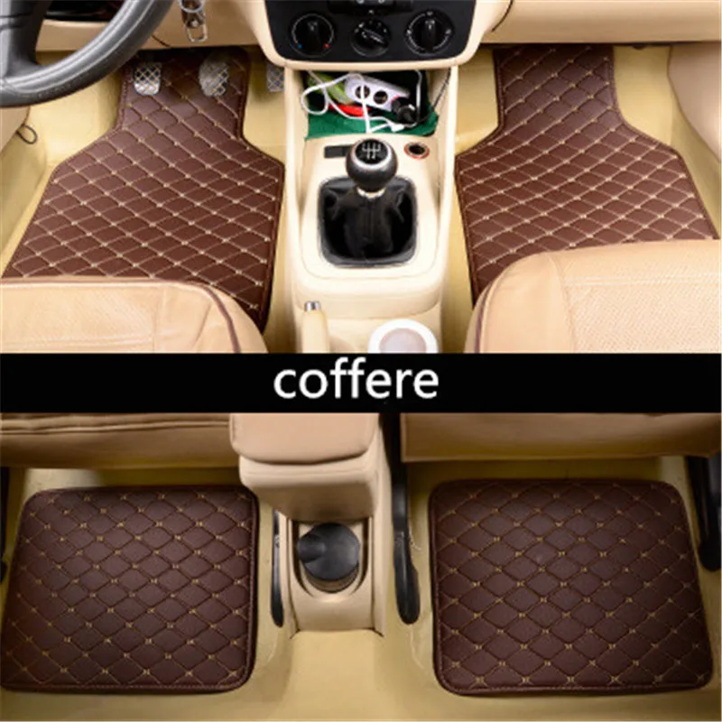 Автомобильный напольный коврик для ford fiesta explorer fusion mondeo 4 mk3 kuga focus автомобильные