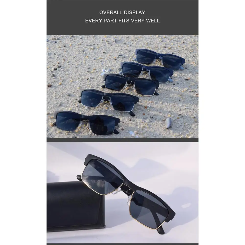 Smart Glasses Wireless Bluetooth Headset Glasses Car Sunglasses Bluetooth Earphone Making Call And Listening To Music