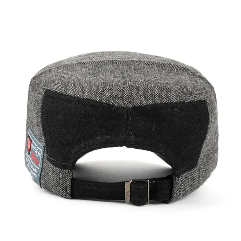 SILOQIN тренд Snapback мужская плоская кепка Осень Зима утолщаются сохраняющие тепло армейские кепки регулируемый размер Досуг движение туристические шляпы