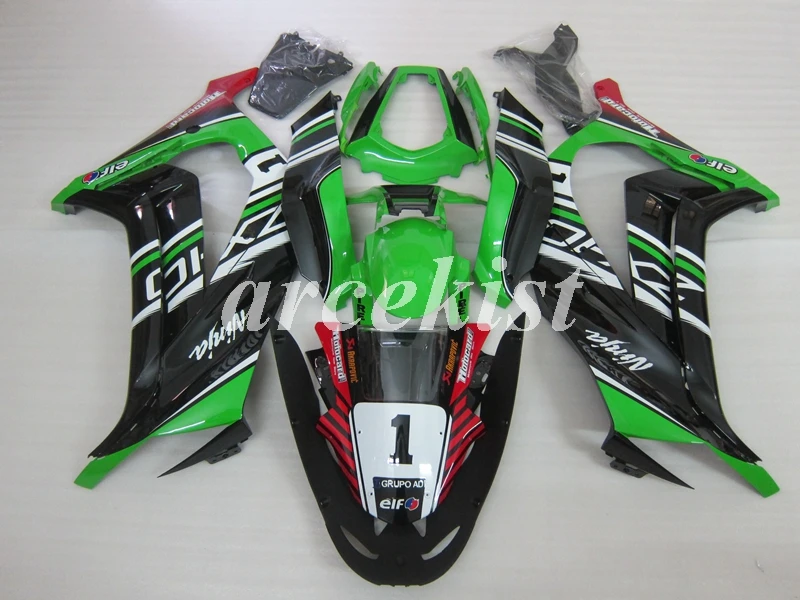 4 подарки ABS Обтекатели комплект подходит для kawasaki Ninja ZX10R 2011 2012 2013 набор 11-15 10R ZX-10R на заказ Бесплатный крутой стиль