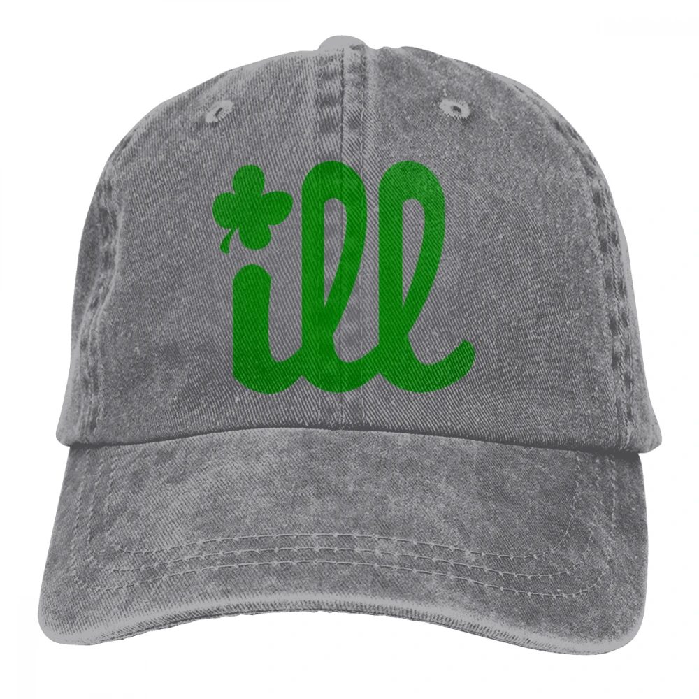 Philly Irish Casquette черные унисекс Мужские Женские джинсовые бейсболка с ремешком кепки регулируемые Гольф папа шляпа