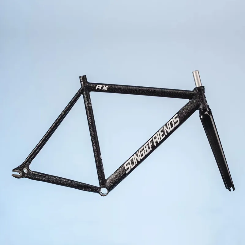 Рама велосипедная RX 700c 6061-T6 алюминиевая и вилка Fixie 48-60 см | Спорт развлечения