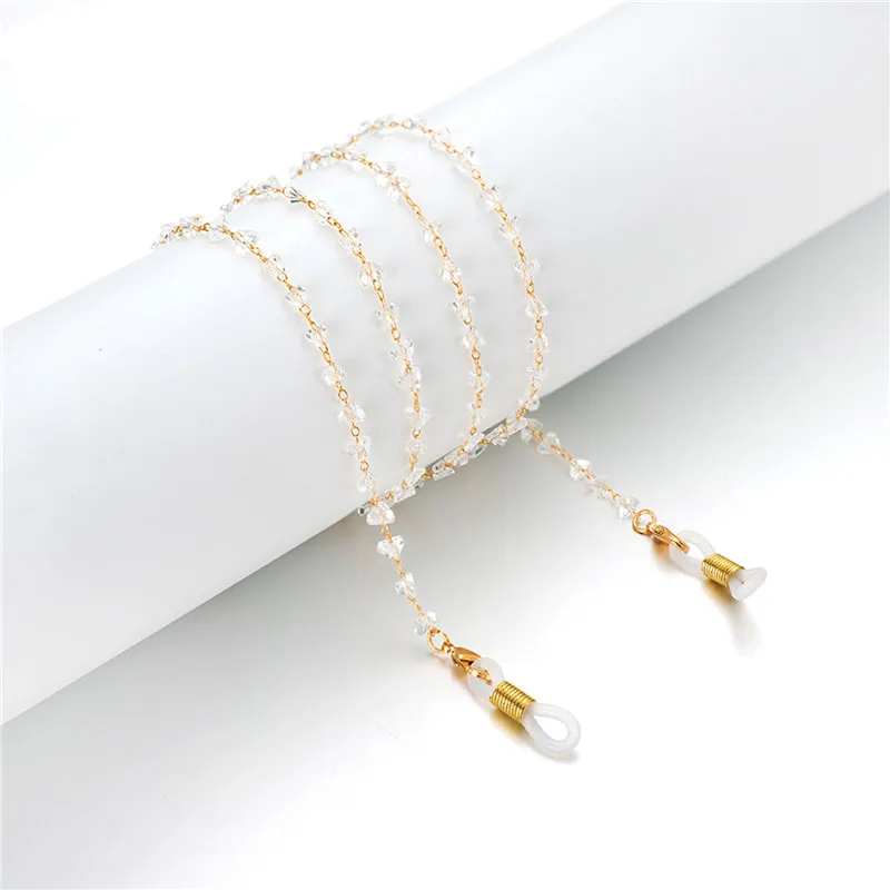 

Acrylic Crystal Beads Link Chain Sunglasses Chains Women Reading Glasses Cord Holder Neck Strap Rope for Eyewear Accessories