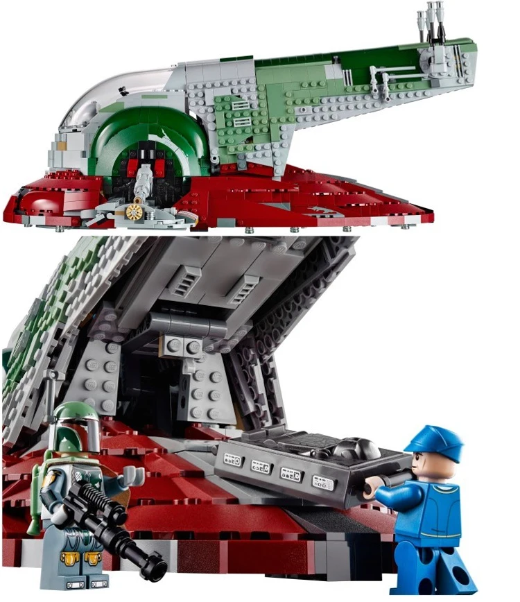  05037 The Genuine UCS Slave I Slave NO.1 Mobile 2067Pcs Building Block Bricks Toys Compatible Star 