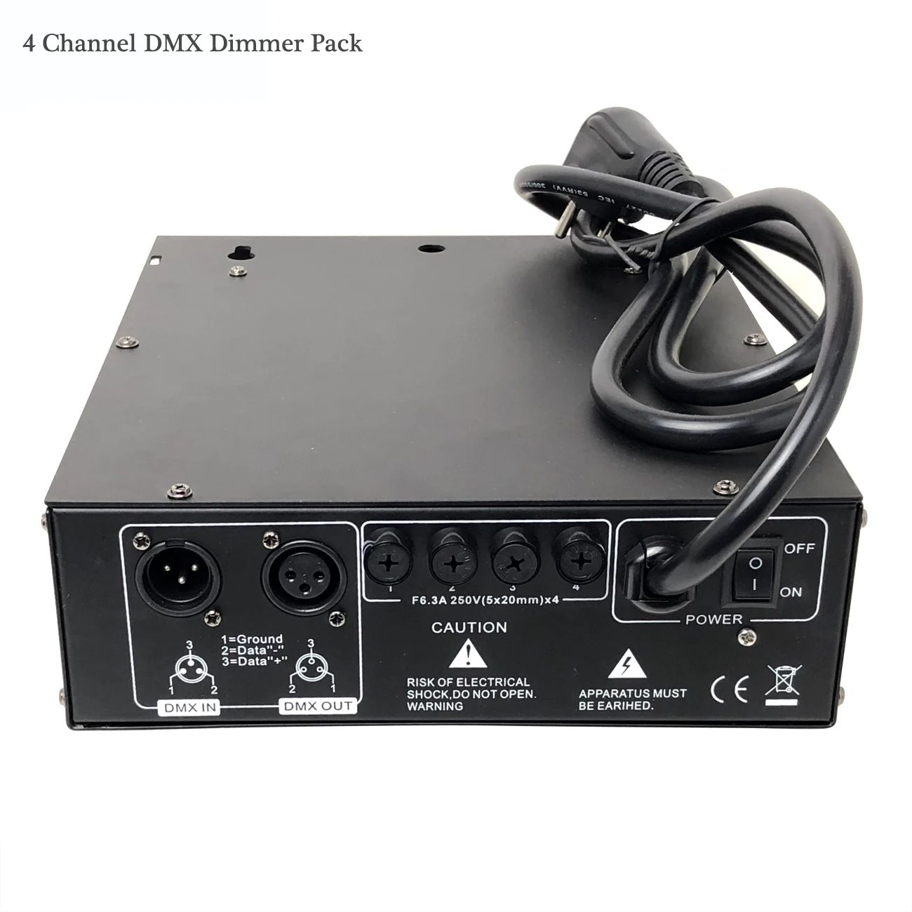 4ch Dmx диммерный блок Led декодер 1 кВт DMX диммер задний контроллер диммера для сценический светильник