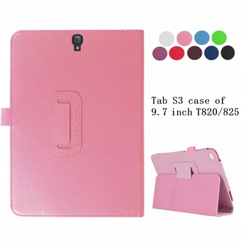 

Case for Samsung Galaxy Tab S3 9.7 T820 T825 T829 for Samsung Galaxy Tab S3 9.7 Slim Folding Flip Stand Cover PU Leather