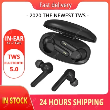 

2020 New XY-7 Tws Wireless Bluetooth Stereo Earphones Bass Headphone Earbuds With Mic Charging Box Sport Headset Vs i12 i900000