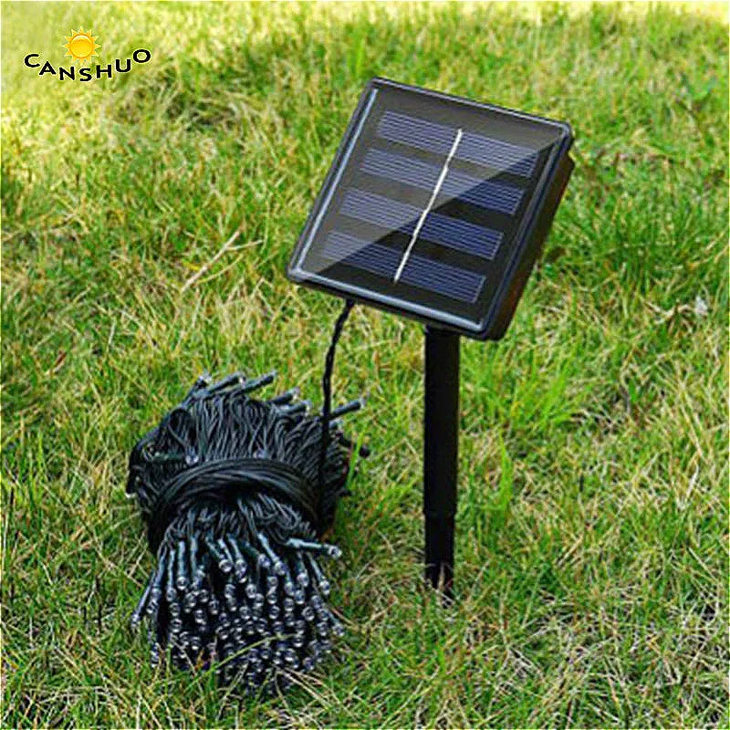 STAG 50/100/200/500 LED Solar Power Fairy Garden Lights String Outdoor Party Wedding 