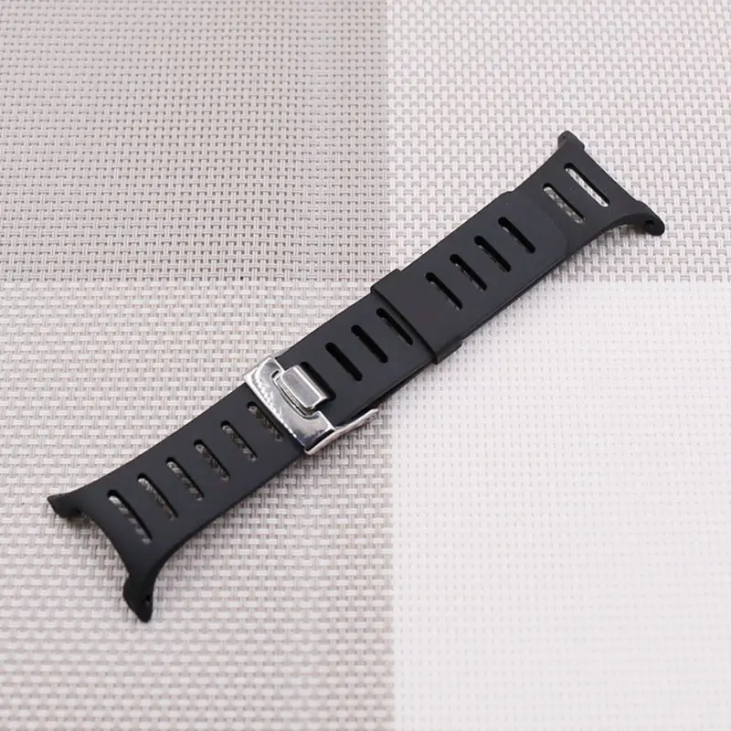 Soft Soft Rubber Watch Band Metal Buckle Wrist Strap with Screwdrivers for SUUNTO T1 T1C T3 T3C T3D T4C T4D T Series Smart Watch Soft Soft Rubber Watch Band Metal Buckle Wrist Strap with Screwdrivers for SUUNTO T1 T1C T3 T3C T3D T4C T4D T Series Smart Watch