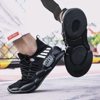 

Men Casual Shoes White Black Weave Mesh Men's Shoes Fashion Comfortable Breathable Sneakers Summer Autumn Light Tenis Trainers