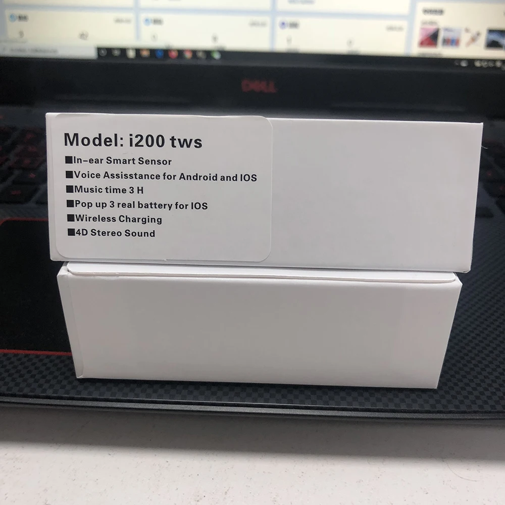 I200 TWS, беспроводные наушники, bluetooth, умный сенсор, гарнитура, Беспроводная зарядка, всплывающие наушники, сенсорное управление, PK i9s i12