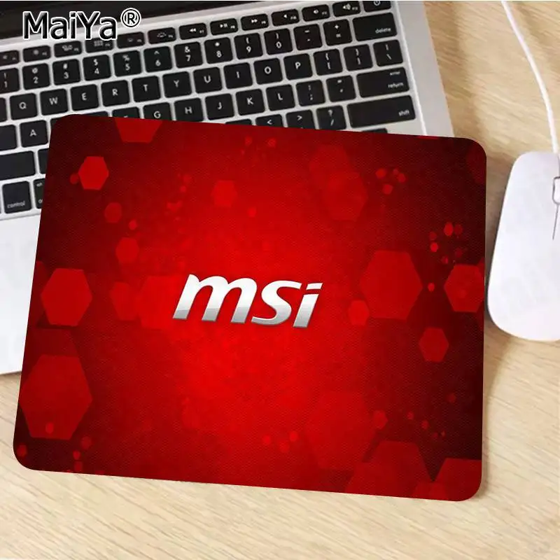 MaiYa крутые модные персонализированные крутые модные игровые коврики MSI gamer коврик для мыши Гладкий коврик для письма настольные компьютеры мат игровой коврик для мыши
