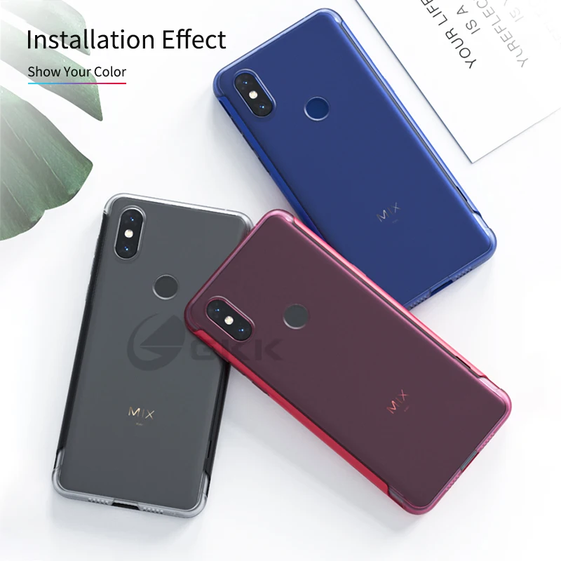 Скользящий корпус для Xiaomi mi x 3 чехол 2 в 1 противоударный прозрачный матовый оттенок тонкий жесткий чехол для Xiaomi mi x3 чехол