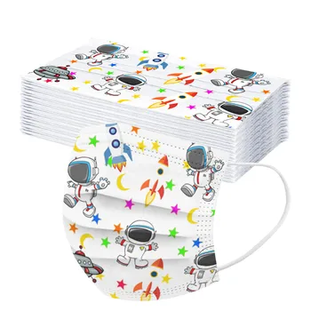 

20pc Face Masks Disposable Mouth Mask Children's Mask 3 Layers Disposable Face Mask Ear Loop Non Woven Masks Mascarilla