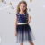DXTON Girls Clothes 2020 New Summer Princess Dresses Flying Sleeve Kids Dress Unicorn Party Girls Dresses Детская одежда 3-8Y