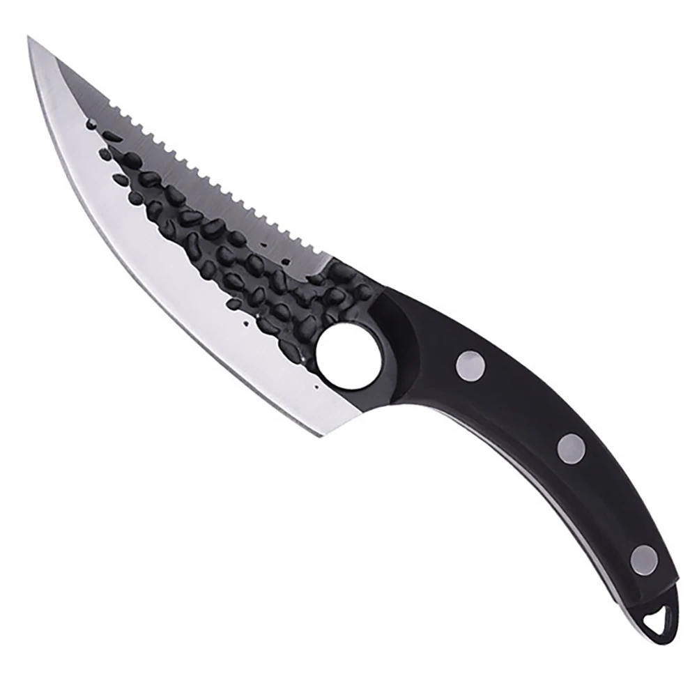 Viking Knives Set High Carbon Steel Kitchen Knife Serbian Jagged